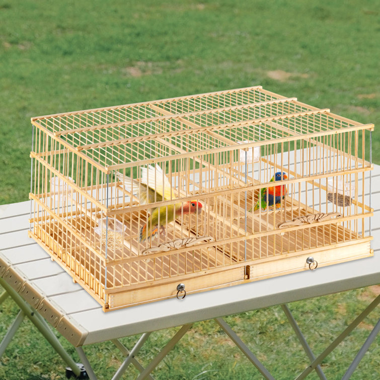 Wooden canary cages 2024 for sale